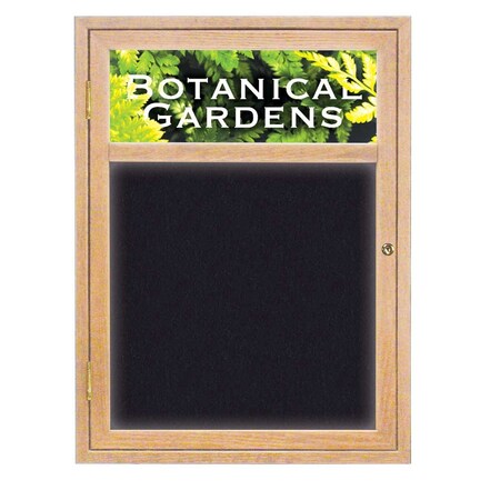 United Visual Products Open Faced Traditional Rounded Corkboard UV639ARC-WHITE-COBACC
